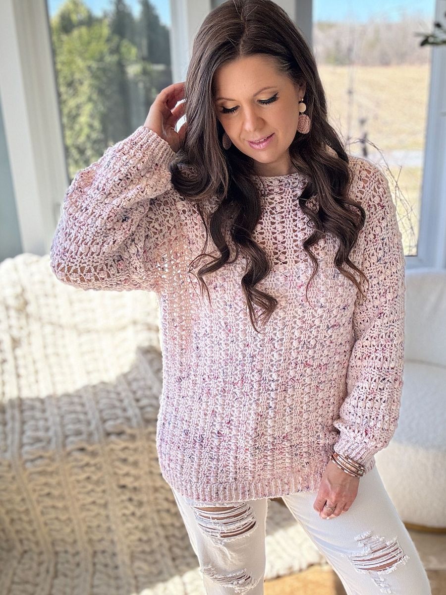 Gum Drop Pullover Crochet Pattern product image (1)