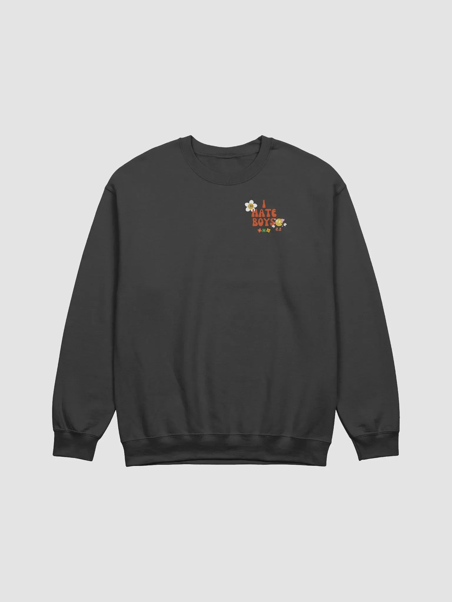 I Hate Boys Crewneck Sweatshirt product image (1)