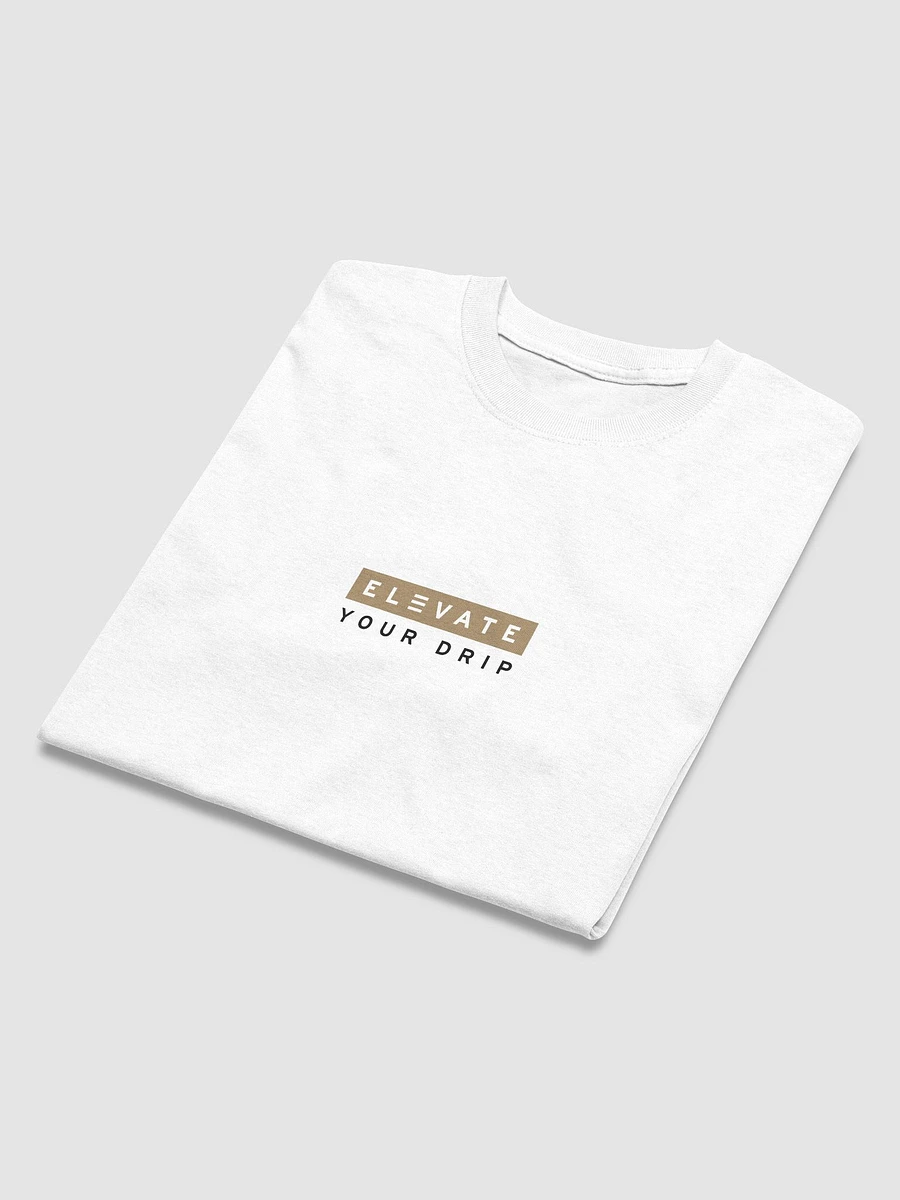 ELEVATE YOUR DRIP UNISEX T-SHIRT - WHITE product image (2)