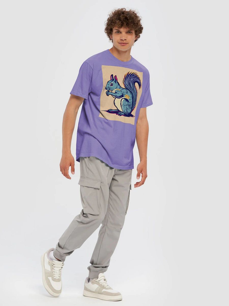 Vintage Comfort: Garment-Dyed Cotton Tee product image (7)