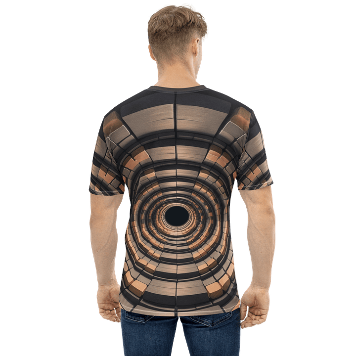 Concentric Circle Chaos All-Over T-Shirt product image (2)