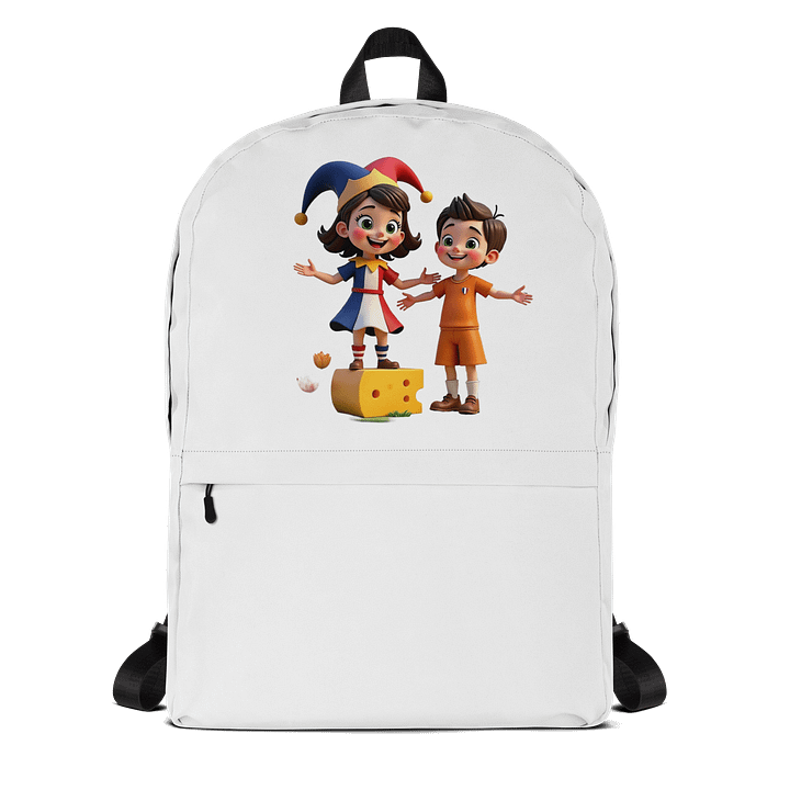 🇳🇱 JessyJesty Netherlands Adventure Backpack – Whimsical Dutch Icons in a Functional Design product image (1)