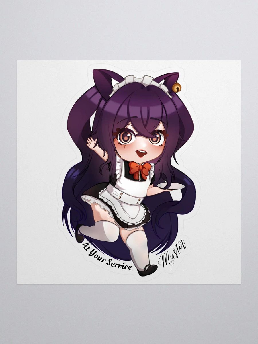 Maid Monty Kiss Cut Sticker product image (1)
