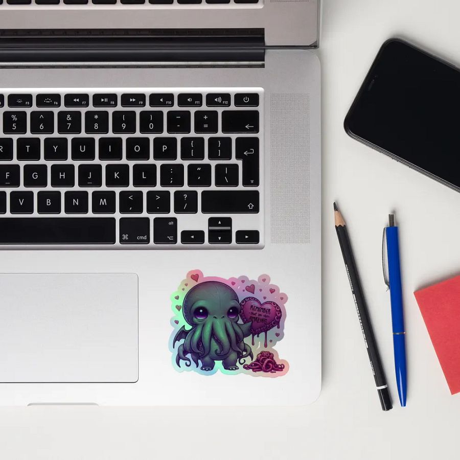 Remember Cthulhu Holographic Sticker product image (12)