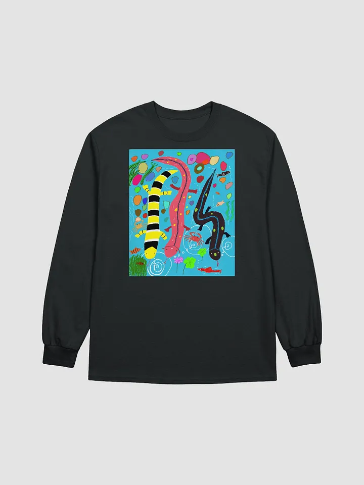 Gildan Ultra Cotton Long Sleeve T-Shirt: salamander product image (10)