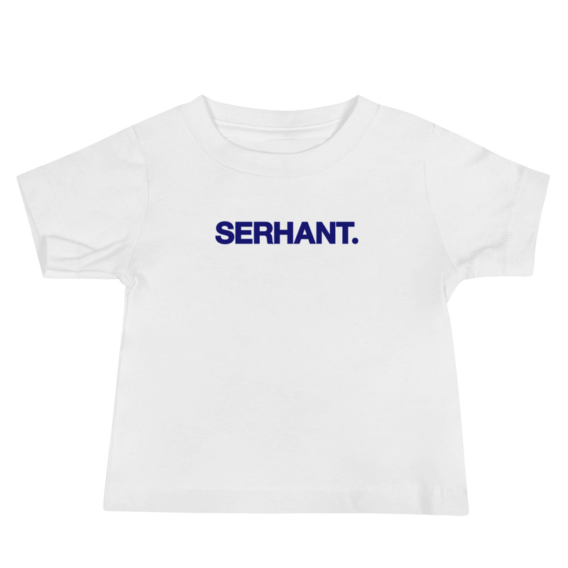 SERHANT. Baby White T-Shirt product image (1)