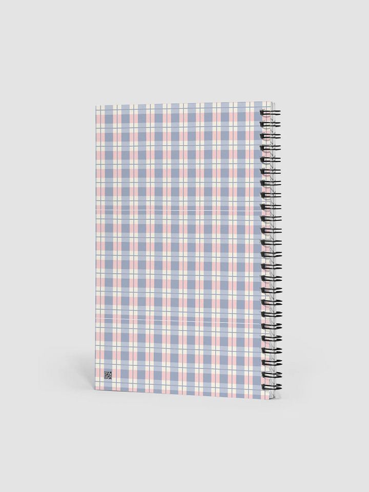 Plaid Perfection Spiral Notebook product image (2)