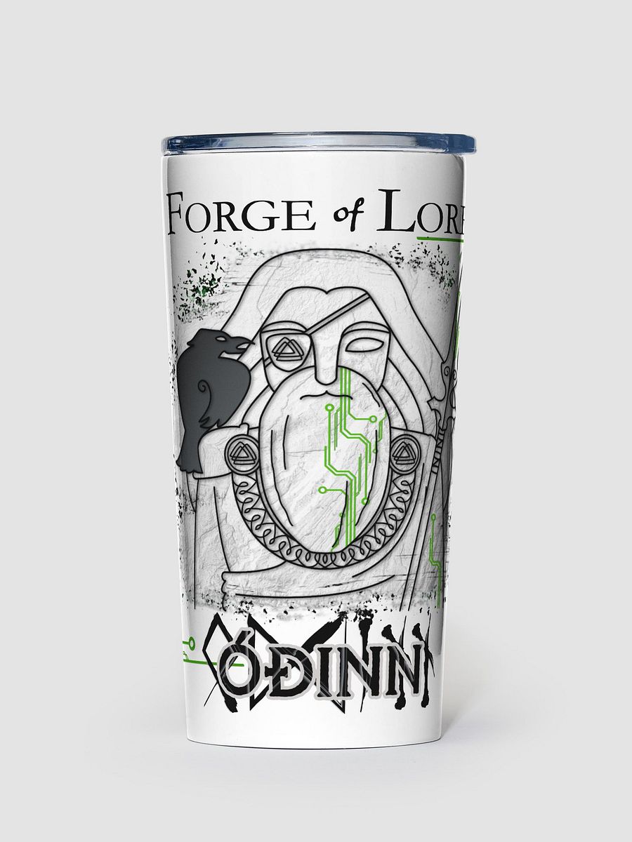 Óðinn Has a Stainless Steel Tumbler! || Forge of Lore product image (1)