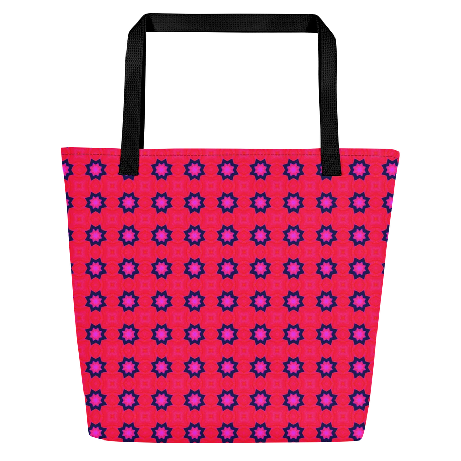 Abstract Red Tote Bag product image (4)