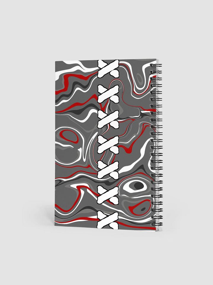 Vanessa Into Madness Gray Notebook product image (2)