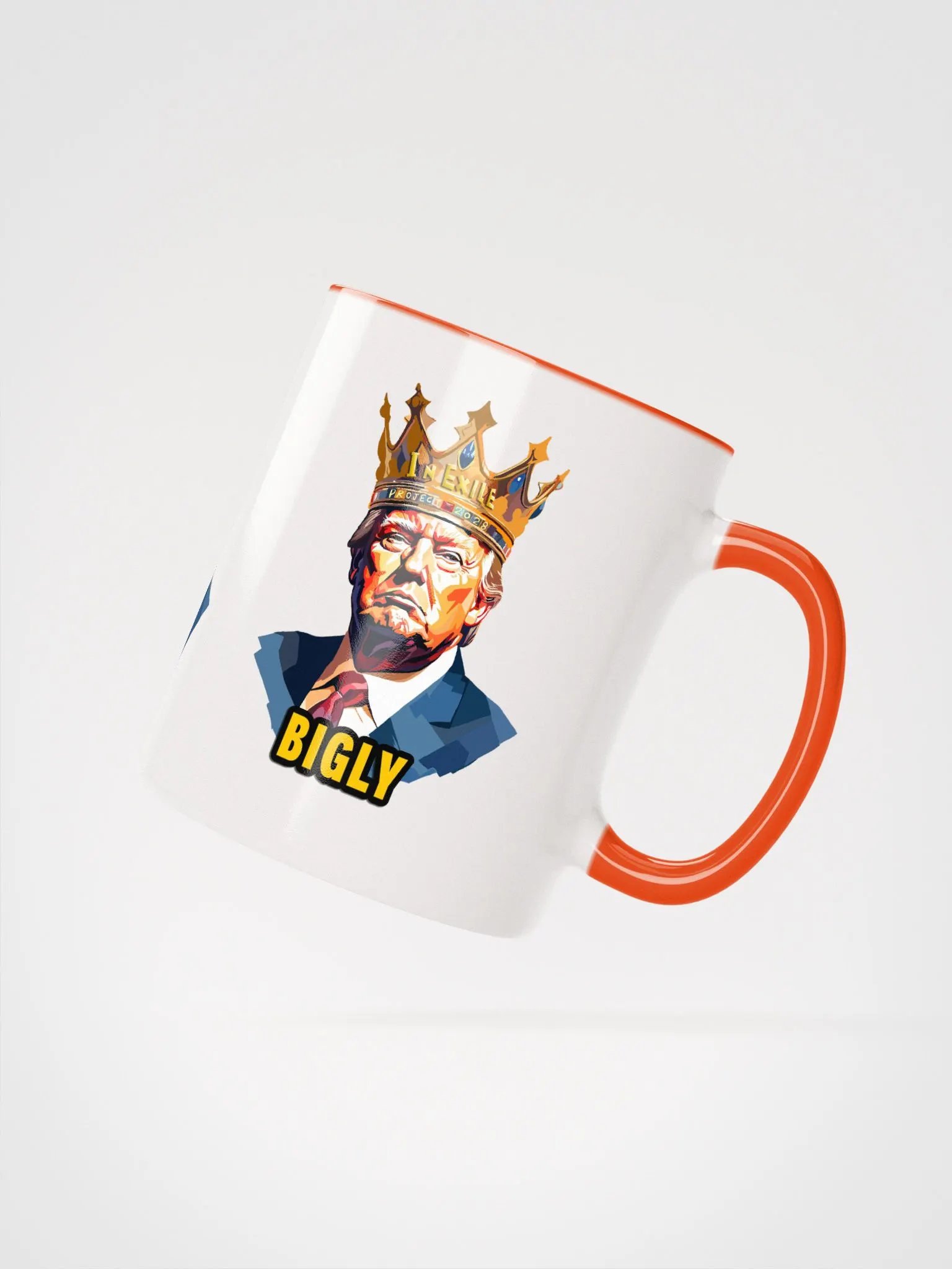 Bigly In Exile Project 2028 Mug w Orange Interior product image (2)