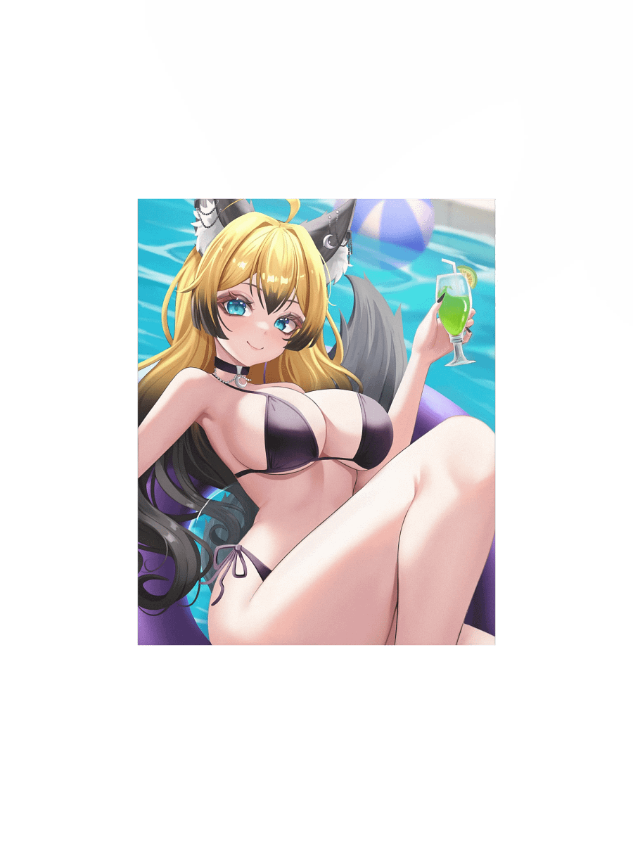 Poolside Paradise Poster product image (1)