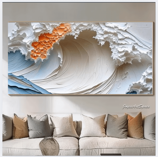 Large Colorful Abstract Wall Art product image (2)