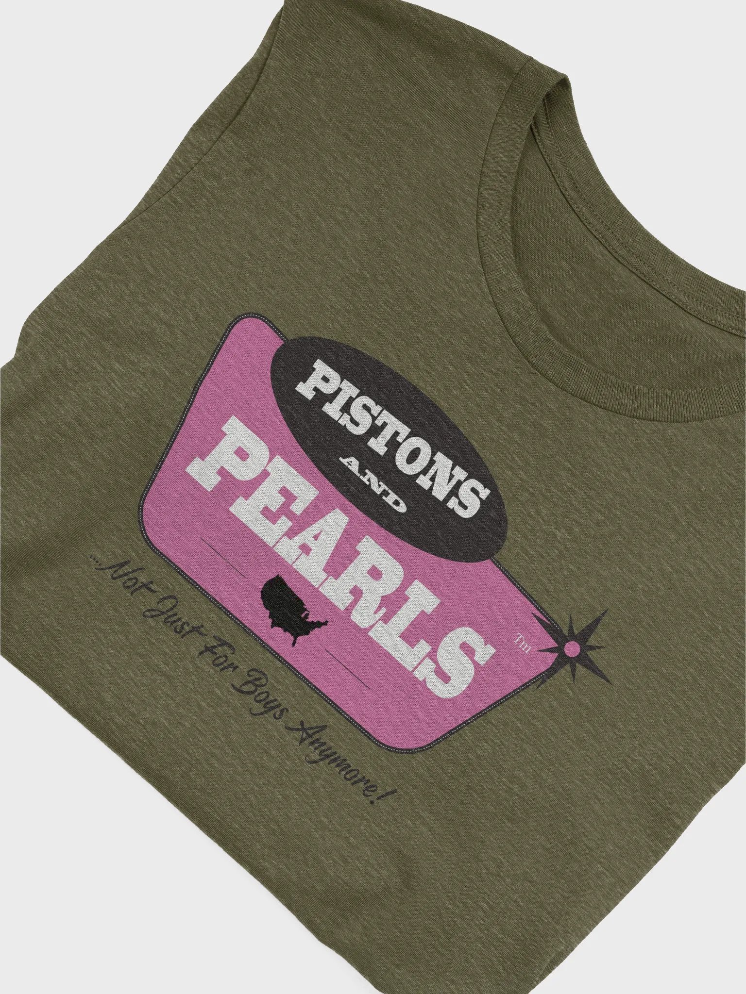 Pistons and Pearls Logo T-Shirt product image (19)