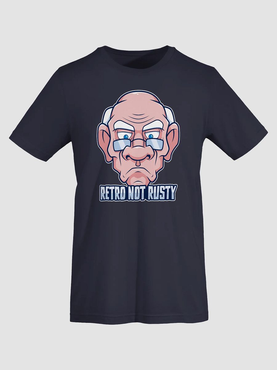 Retro Not Rusty Funny Old Gamer Dad Tee product image (3)