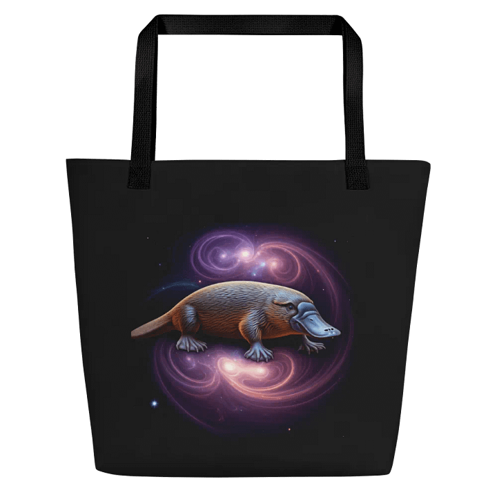 Galactic Platypus All-Over Tote Bag product image (1)