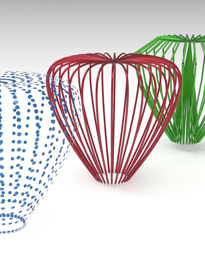 Parametric Geometry Manipulation Design Grasshopper Rhino Files Download product image (1)