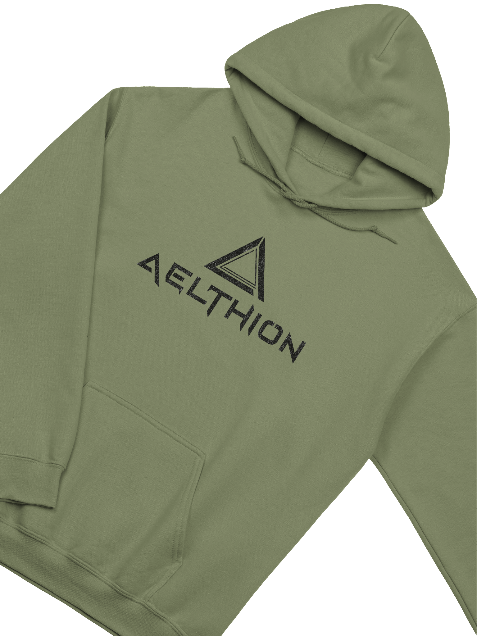 Aelthion Military Green Hoodie product image (3)