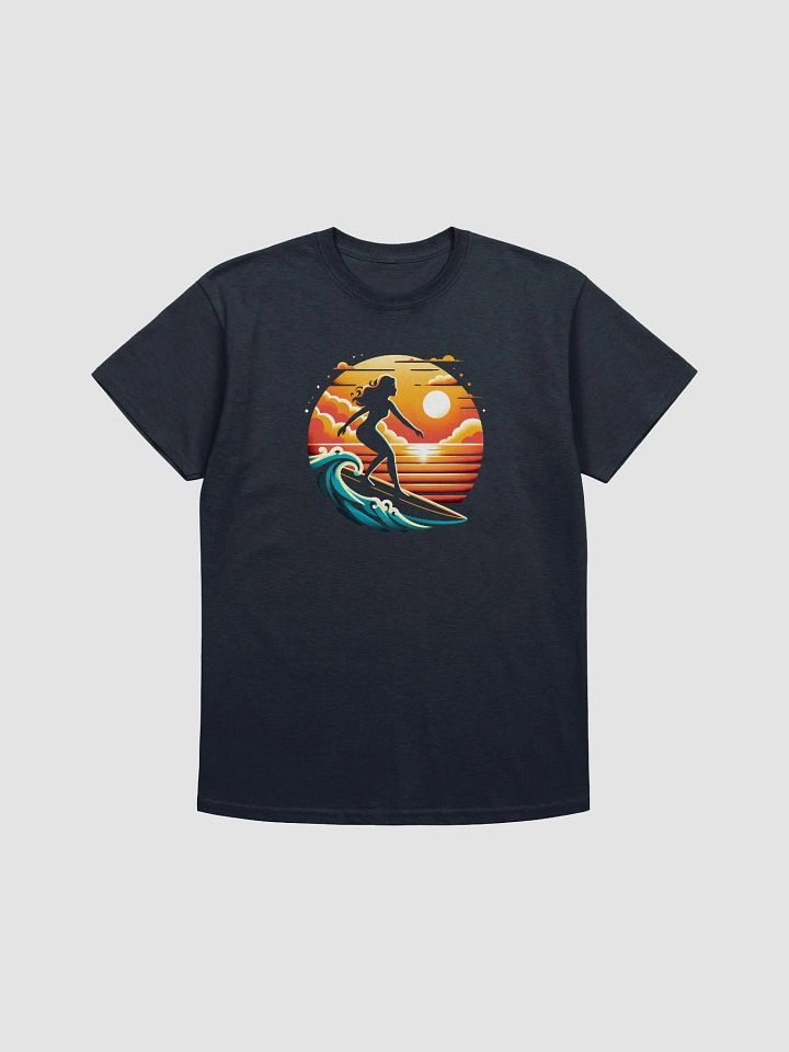 Sunset Surfer Girl T-Shirt product image (2)