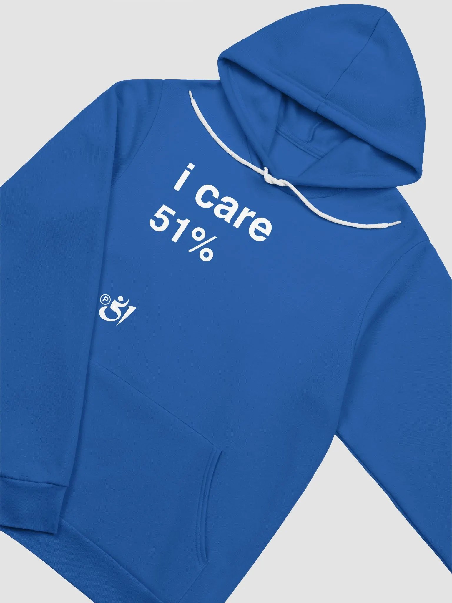 I care 51% hoodie product image (3)