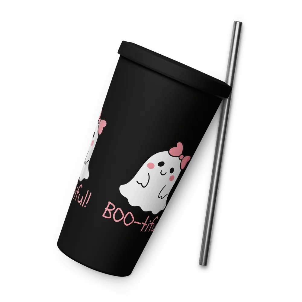 BOO-tiful Insulated Tumbler with Straw product image (8)