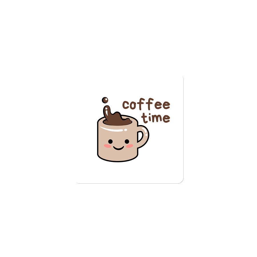 Coffee Time Sticker product image (1)