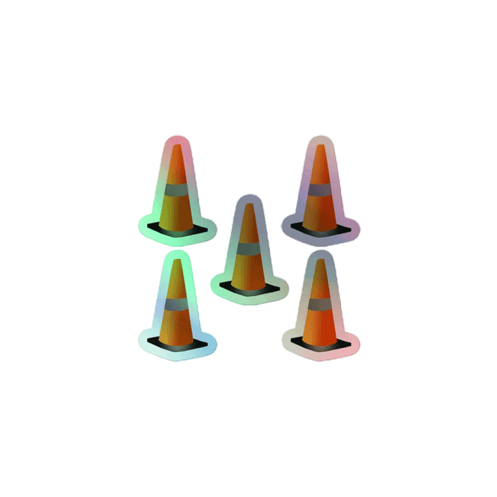 Holocones (Holographic Sticker) product image (1)
