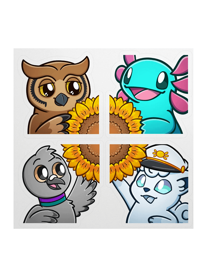 Sunflower Stickers product image (1)
