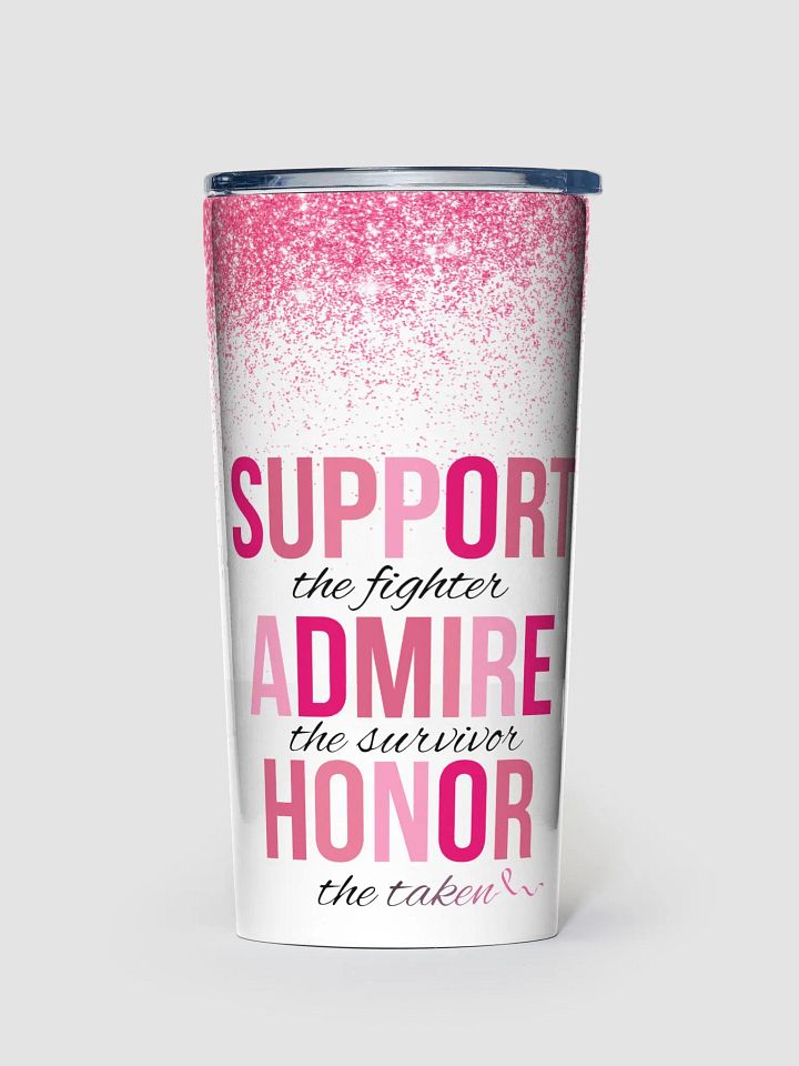 SUPPORT. ADMIRE. HONOR. Awareness Insulated Cup product image (1)