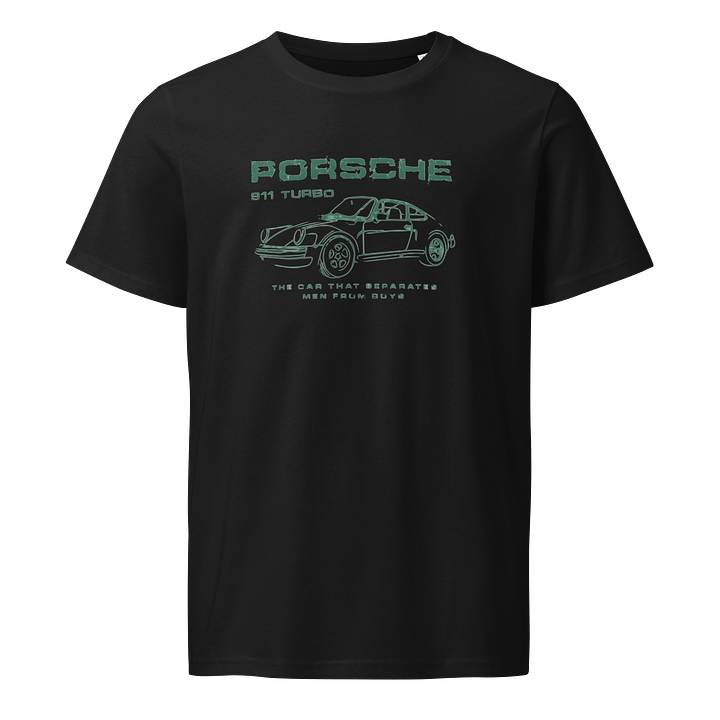 Man T-Shirt Unisex Organic Shirt Porsche Graphic product image (1)