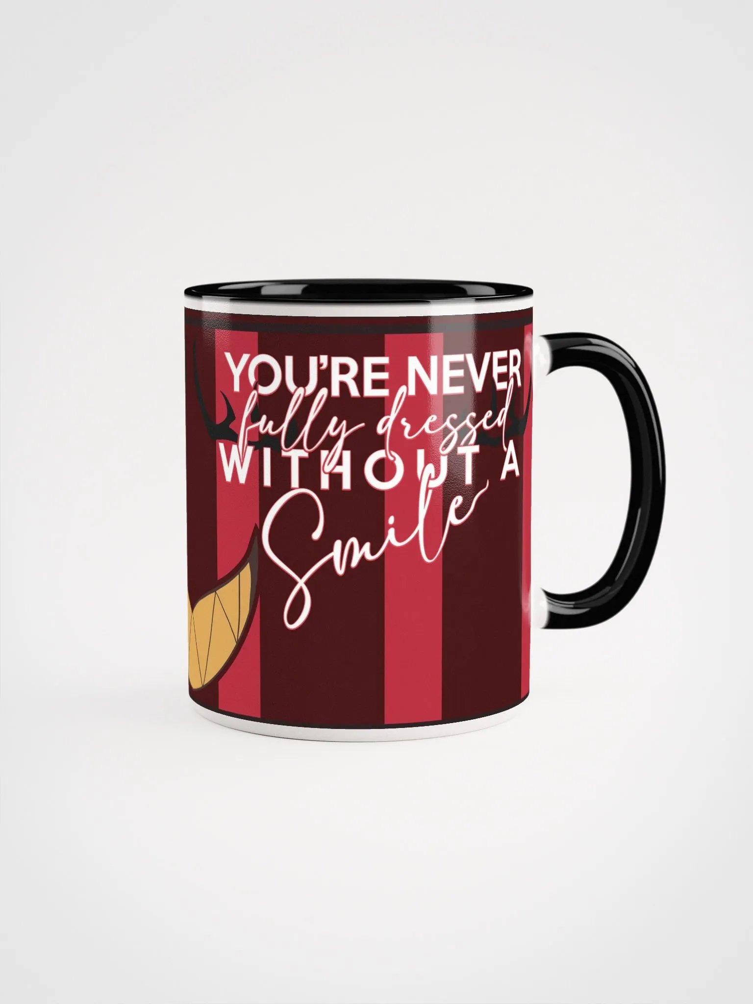 Never Fully Dressed Without a Smile Mug | Alastor Hazbin Hotel product image (2)