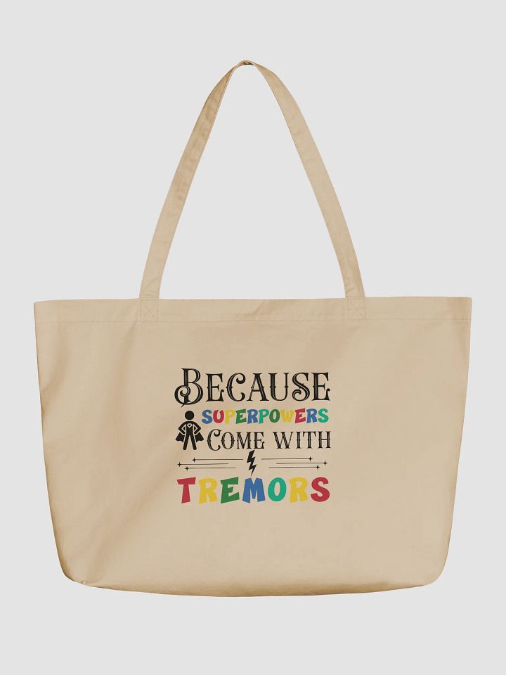 Because Superpowers Come with Tremors Parkinson Eco Tote Bag product image (2)