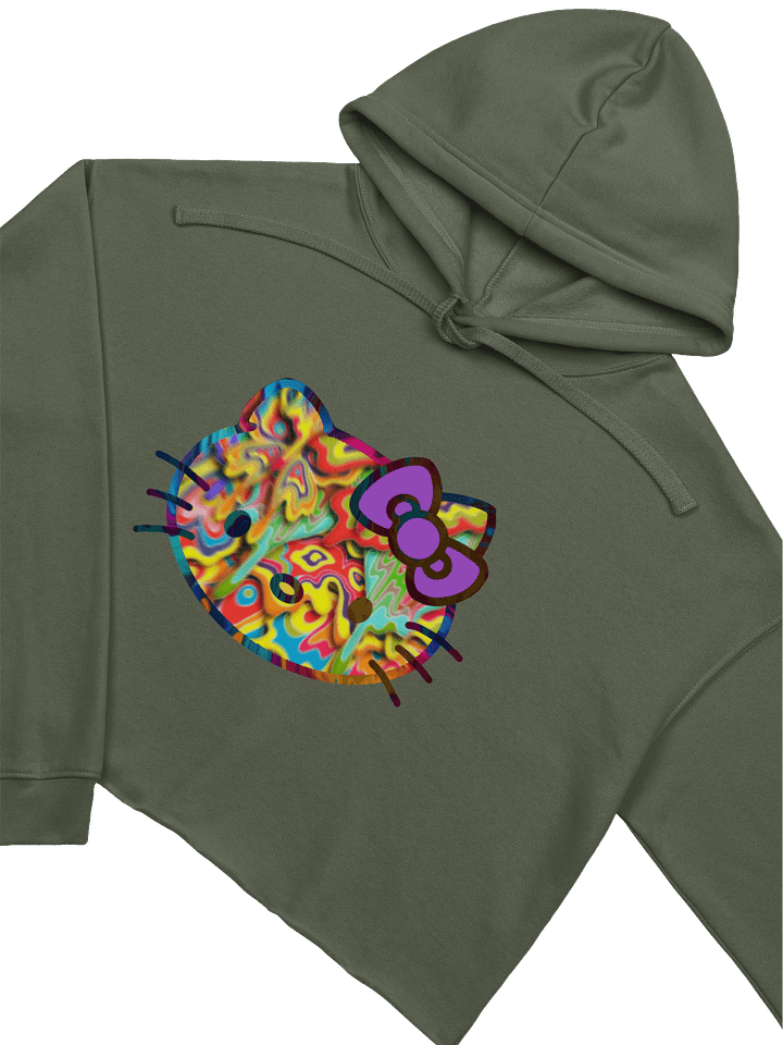 Hello Drippy Cropped Hoodie product image (2)