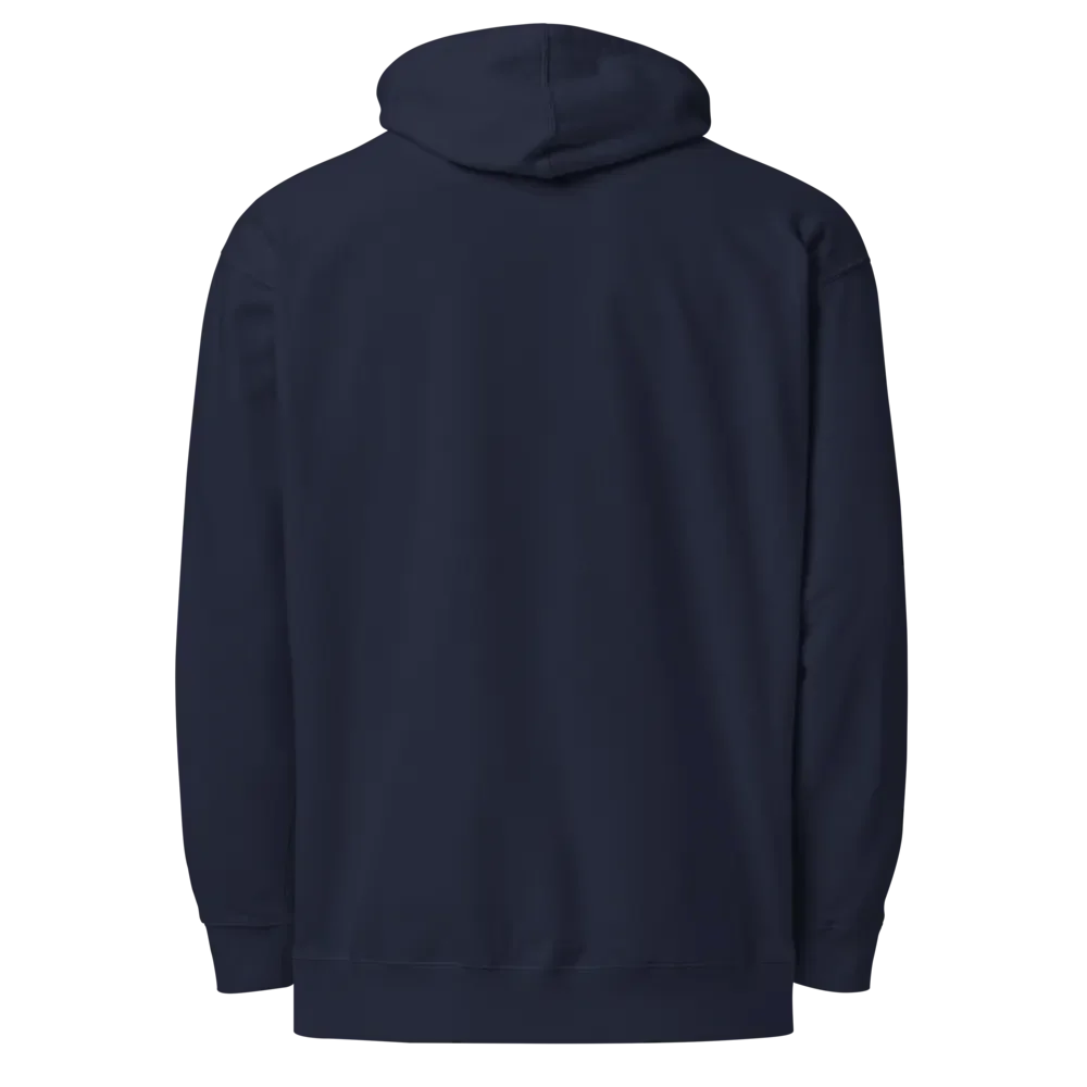 Tsuki Embroidered Hoodie - Navy product image (2)