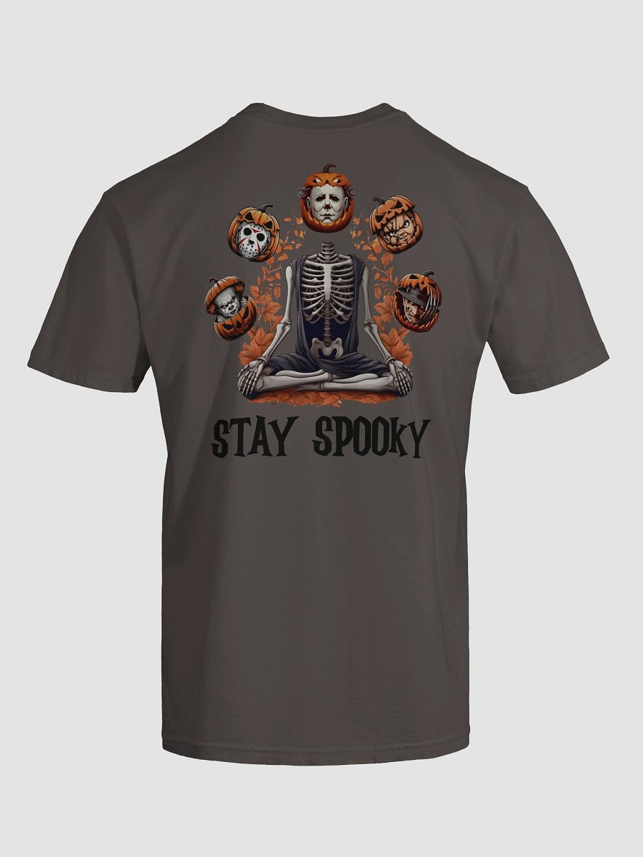Pumpkin Zen Skeleton T-Shirt product image (71)