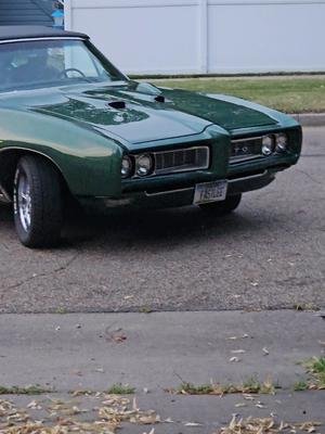 she's BACK #pontiac #pontaicGTO #GTO #classiccar #musclecar #convertible 
