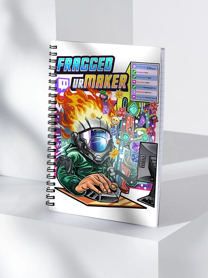Fragged Streamer Notebook product image (1)