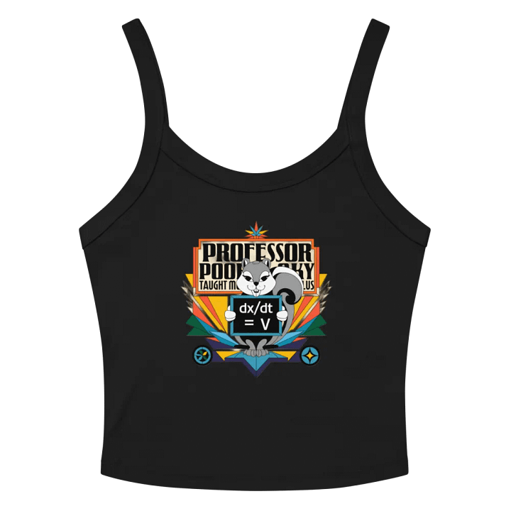 Professor Poopycaky Calculus Squirrel Tank Top product image (2)