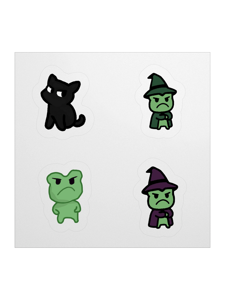 Witchy Phrog Sticker Set product image (2)