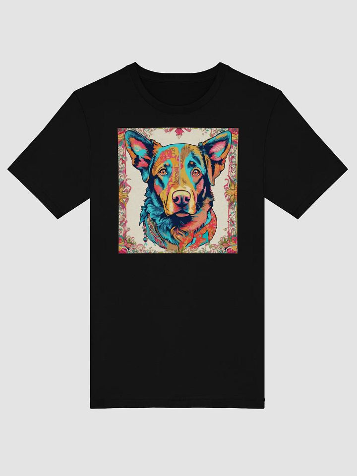 Vibrant Dog Portrait T-Shirt product image (3)