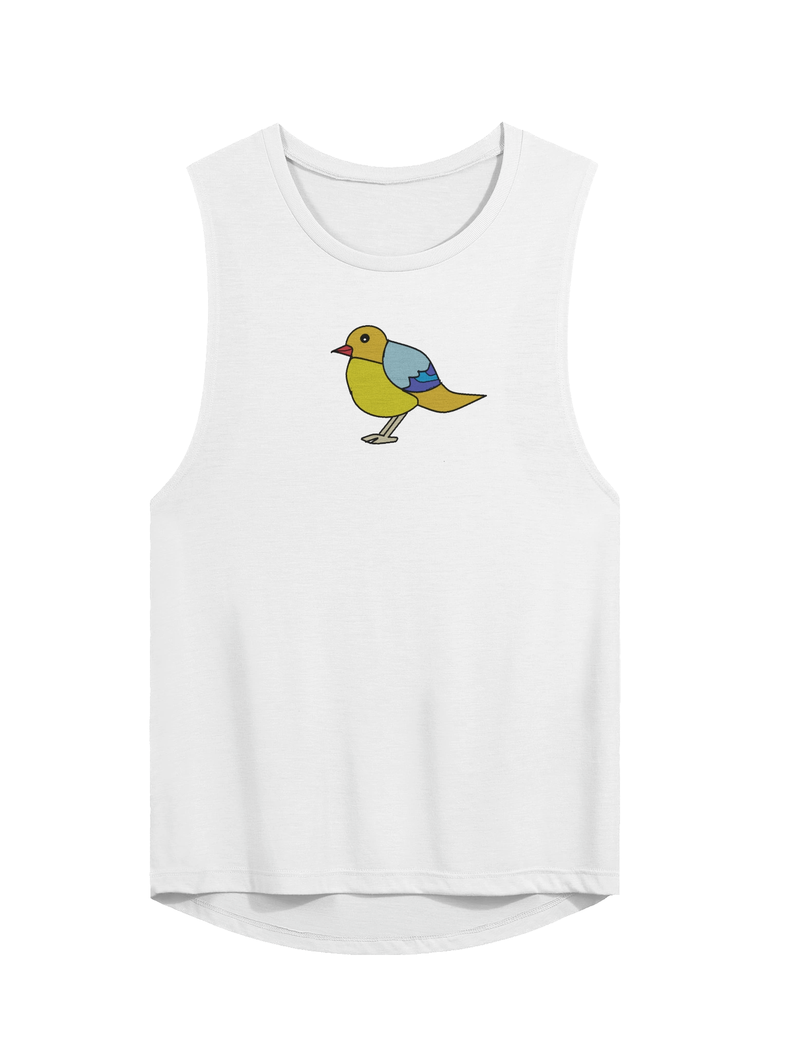 Vibrant Bird Illustration Women's Muscle Tank product image (1)