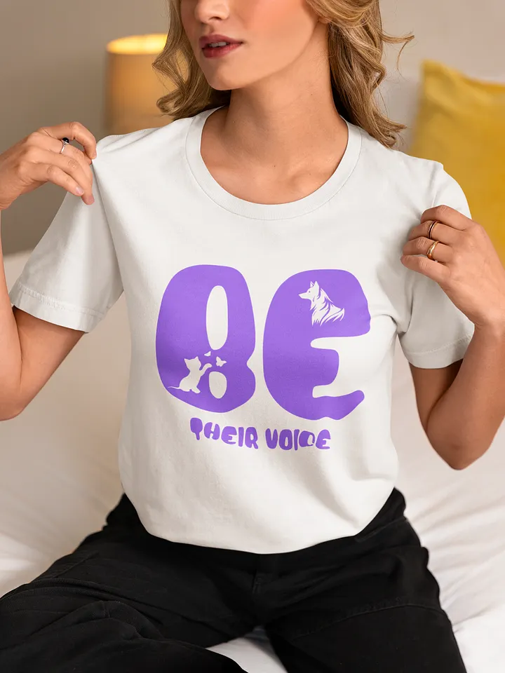 Be Their Voice Animal Welfare T-Shirt product image (2)