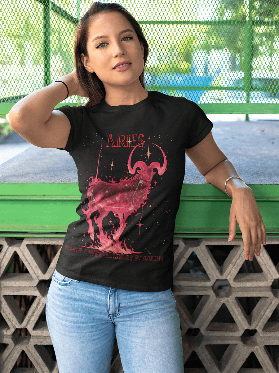 Aries: Forged in Fire, Led by Passion Tee product image (4)