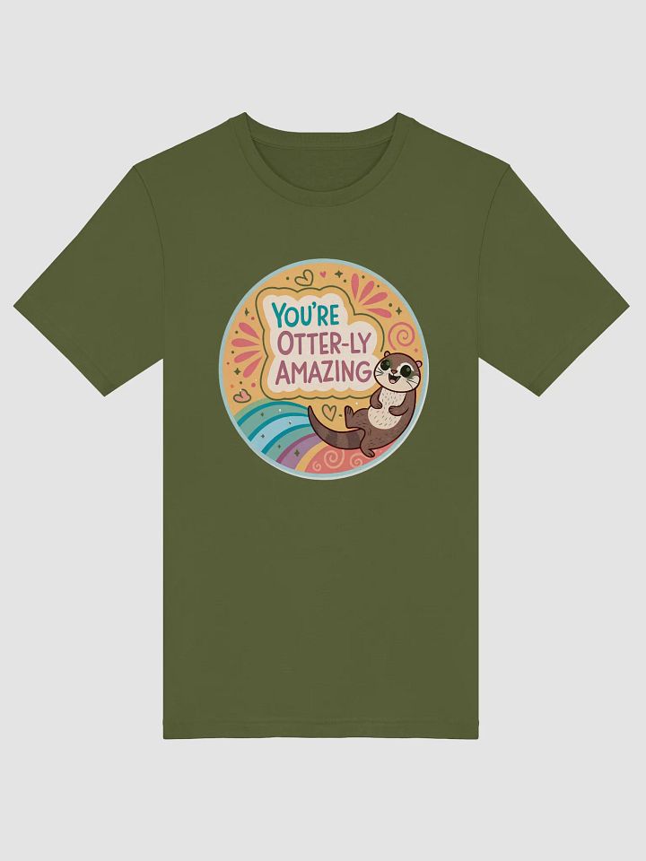 Otter-ly Amazing Wavy Stripes T-Shirt product image (4)