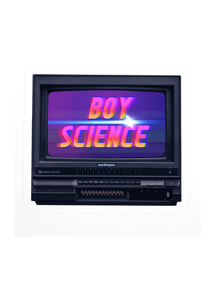 Boy Science Sticker product image (1)