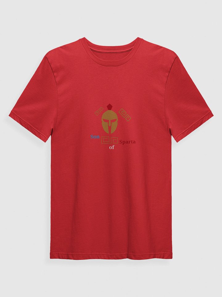 Spartan Geometric Helmet T-Shirt product image (1)
