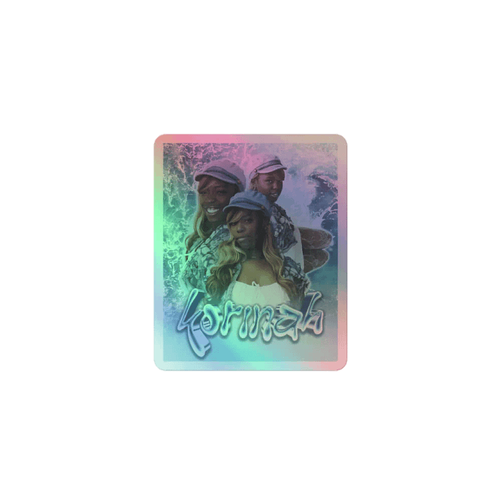 Face Card Approved Holo Sticker product image (1)