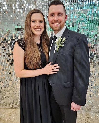 My sister-in-law is married! Had a blast celebrating her and her husband's big day with my beautiful bride. 

And yes, even a...