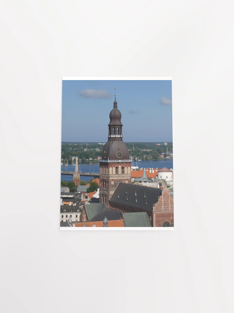 Riga - Riga Cathedral and Old Town rooftops from St. Peters Church Tower - print/poster- Print/Poster product image (13)