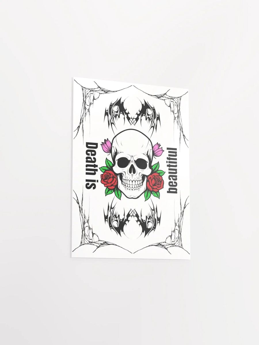 Floral Skull Fantasy Art Poster product image (33)